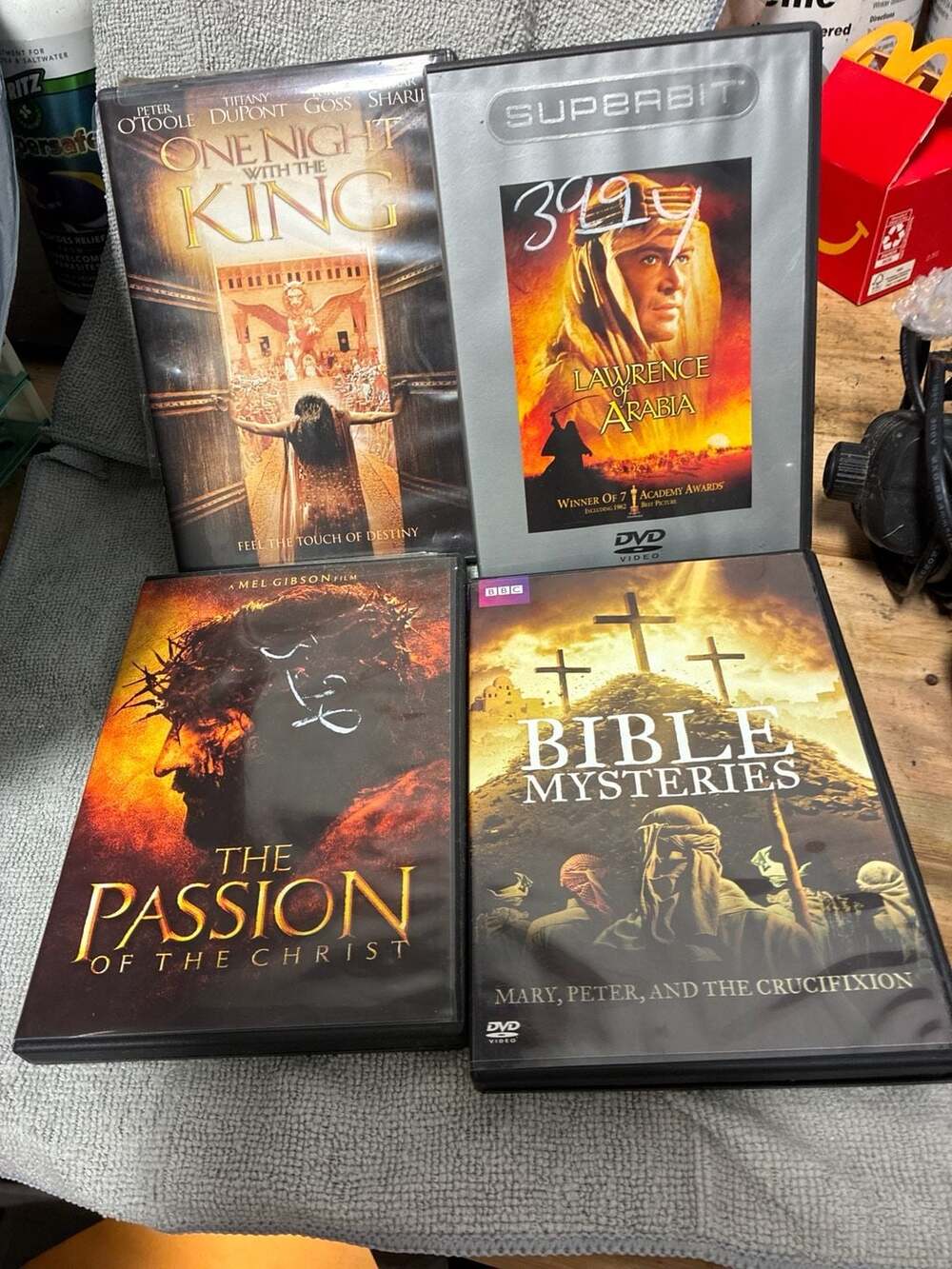 Lot of 4 Biblical  DVDs